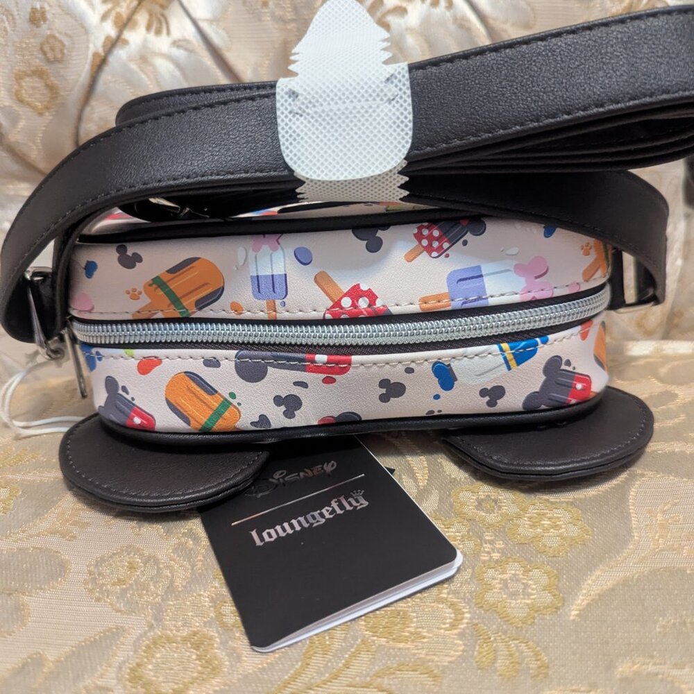 Disney Mickey Fab 5 Popsicle Loungefly Purse with Ears - Picture 5 of 5